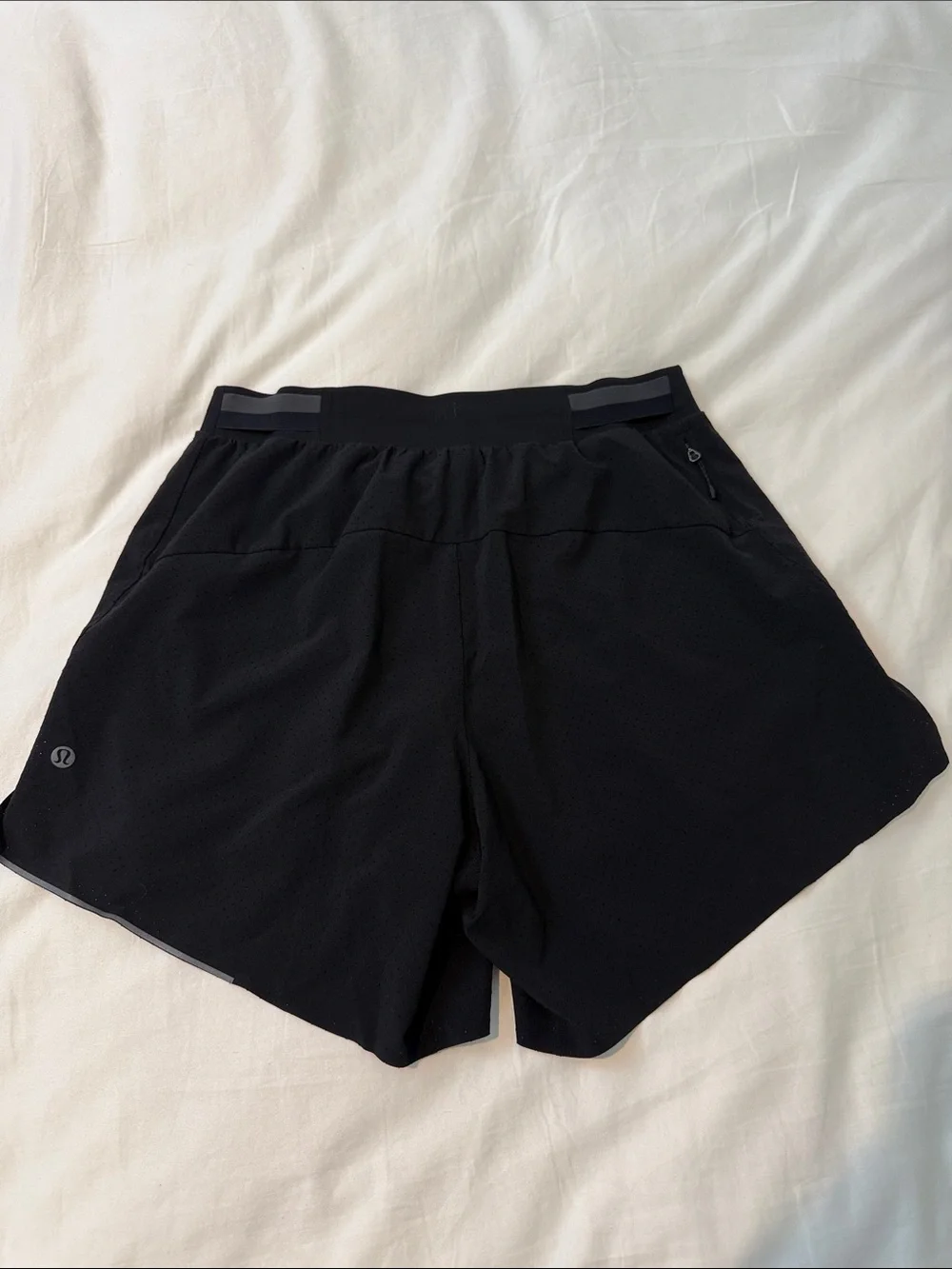 lululemon athletica Black Men's Athletic Shorts with Drawcord